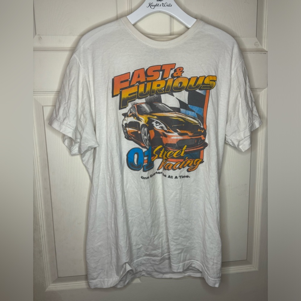 Fast and furious graphic tee
